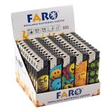 Αναπτήρας FARO Elect.-lighter smileys | 18431